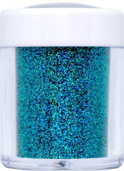 turquoise cerulean teal cyan aquamarine nail glitter