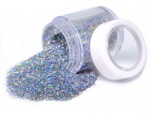 silver holo holographic nail glitter
