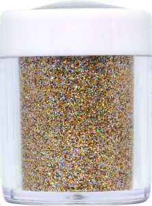 holographic holo gold fine nail glitter