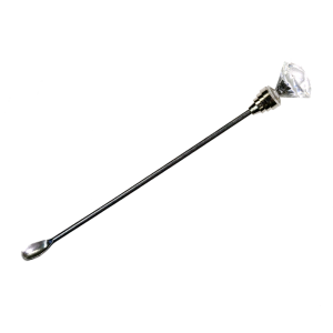 diamond crystal spoon stirrer stick